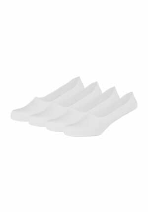 s.Oliver Füßlinge essentials laser-cut 4er Pack white