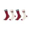 s.Oliver Socken originals x-mas in Box 4er Pack birch melange