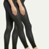 s.Oliver Leggings Originals Sustainable 40 DEN 2er Pack black