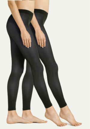 s.Oliver Leggings Originals Sustainable 40 DEN 2er Pack black