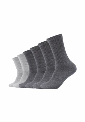 s.Oliver Sportsocken 6er Pack grey