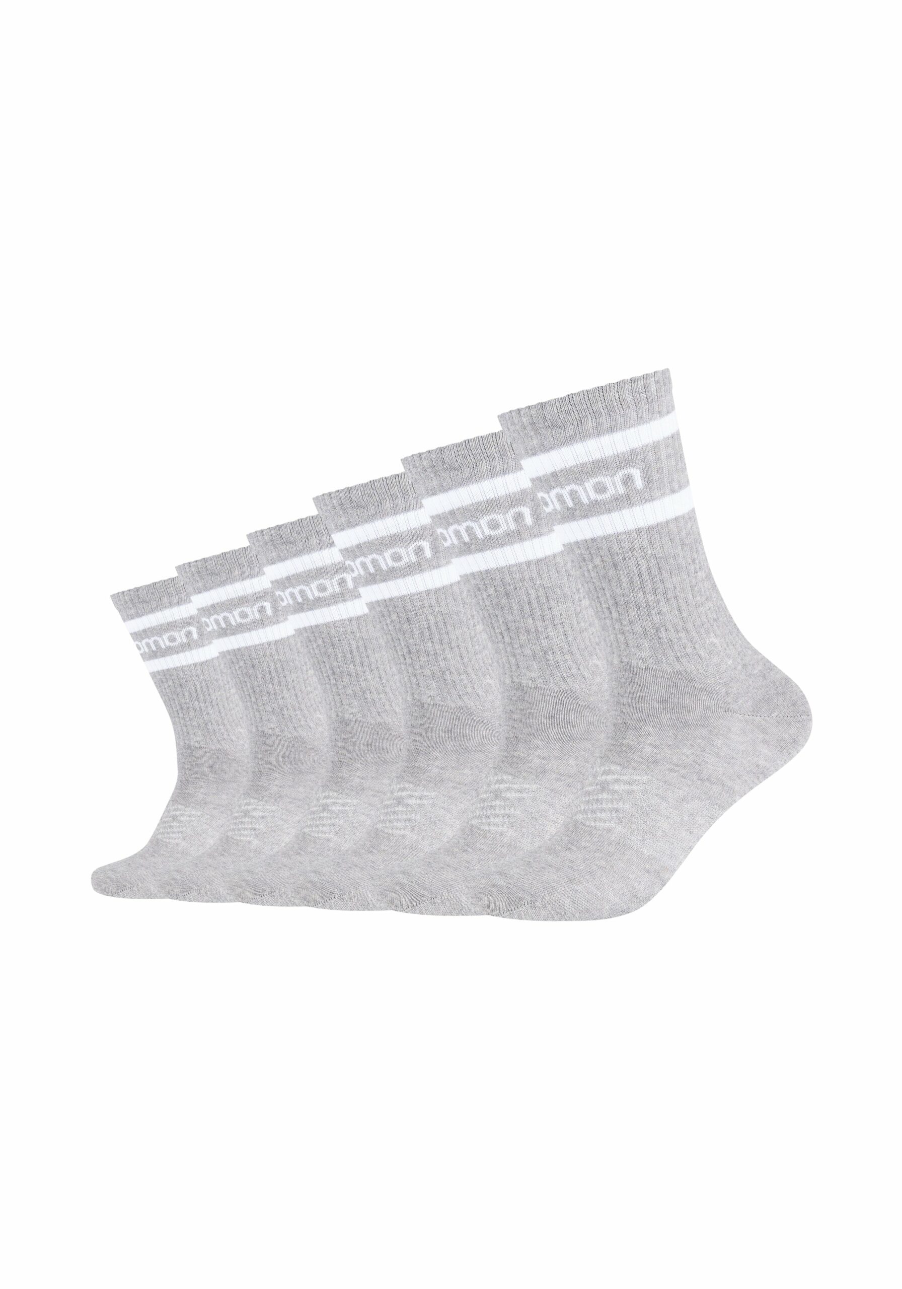 Salomon Socken mesh Ventilation Life 6er Pack Grey White