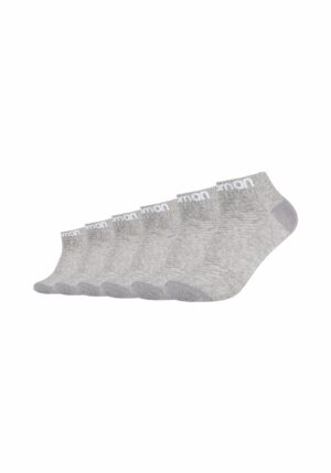 Salomon Sneaker Socken mesh Ventilation Life 6er Pack Grey White