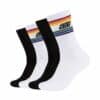 Skechers Tennis Socken Cushioned 4er Pack rainbow