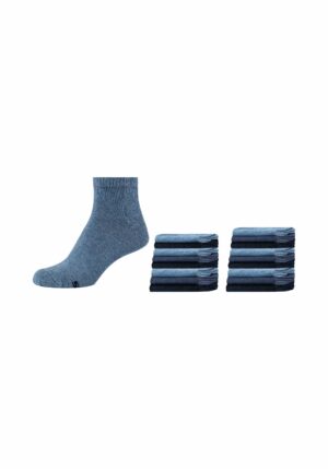 Skechers Damen Kurzsocken Basic 18er Pack denim melange