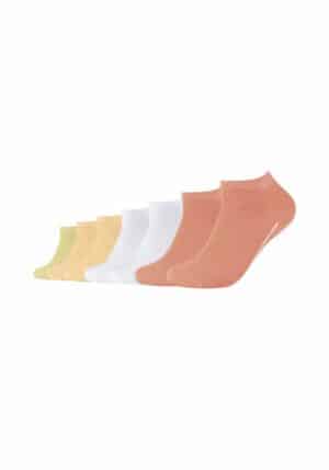 CAMANO Sneakersocken ca-soft 7er Pack orange