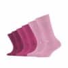 CAMANO Kindersocken ca-soft 6er Pack orchid smoke
