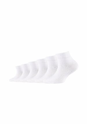 CAMANO Kinder Kurzsocken ca-soft 6er Pack White