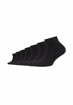 CAMANO Kinder Kurzsocken ca-soft 6er Pack Black