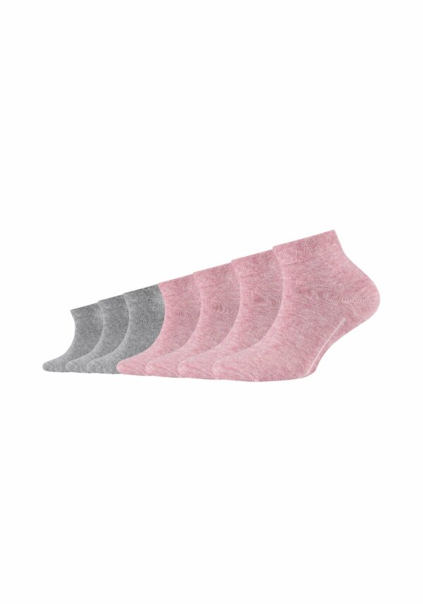 CAMANO Kinder Kurzsocken ca-soft 6er Pack chalk pink melange