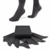 CAMANO Socken ca-soft gemustert 7er Pack in der Geschenk-Box anthracite melange