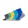 CAMANO Kinder Funktions-Kurzsocken Pro Tex 6er Pack turquoise