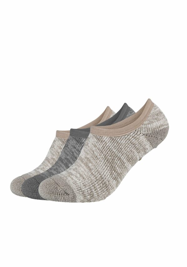 CAMANO ABS-Sneakersocken Warm-up 3er Pack taupe