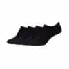 CAMANO Sneakersocken Cotton fine invisible 4er Pack Black