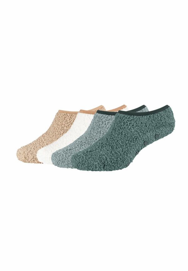 CAMANO ABS-Sneakersocken mit Recycled Polyester Cosy 4er Pack abyss