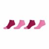 CAMANO Sneakersocken ca-soft hearts 4er Pack phlox pink