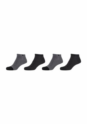 CAMANO Sneakersocken ca-soft hearts 4er Pack black