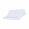 CAMANO Sneakersocken ca-soft Bamboo 4er Pack white