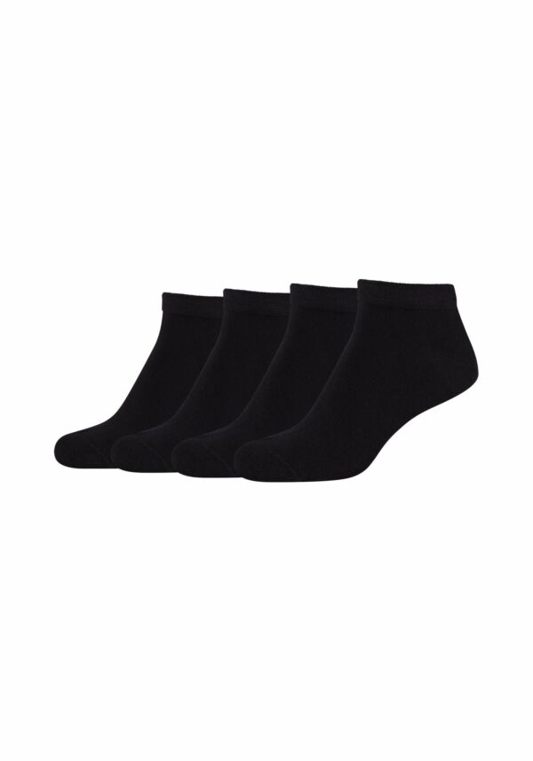 CAMANO Sneakersocken ca-soft Bamboo 4er Pack black