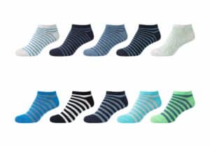 CAMANO Kinder Sneakersocken ca-soft mit Bio-Baumwolle 10er Pack meadow green