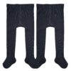 CAMANO Kinder Strumpfhose mit Bio-Baumwolle 2er Pack navy