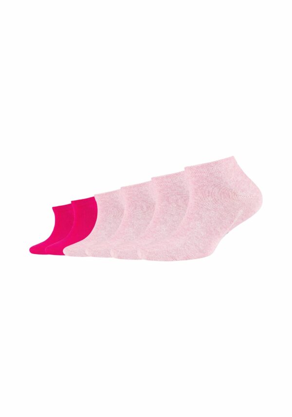 CAMANO Kinder Sneakersocken ca-soft 6er Pack pink melange