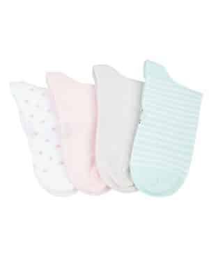 Adler Collection Kurzschaftsocken 4er Pack