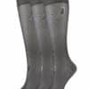 CAMANO Feinkniestrümpfe Compression&Active 80DEN 3er Pack anthracite