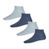 Adler Collection Sneakersocken 4er Pack