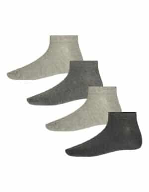 Adler Collection Sneakersocken 4er Pack