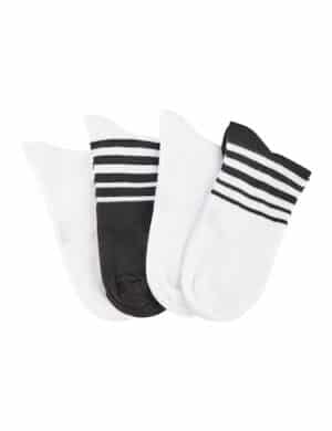 Adler Collection Sneakersocken 4er Pack