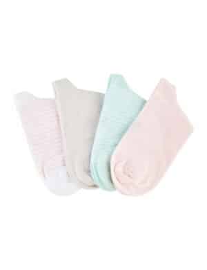 Adler Collection Sneakersocken 4er Pack