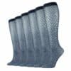 CAMANO Feinkniestrümpfe dots 30 DEN 6er Pack navy