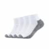 CAMANO Sport-Kurzsocken Pro-Tex-Funktion 4er Pack white