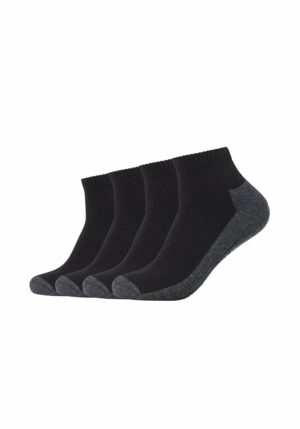 CAMANO Sport-Kurzsocken Pro-Tex-Funktion 4er Pack black