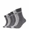 mustang Socken mit Bio-Baumwolle 6er Pack dark grey mix