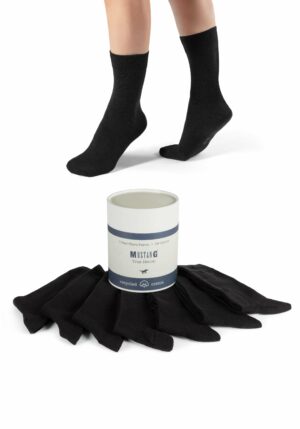 mustang Socken 7er Pack in der Geschenk-Box black