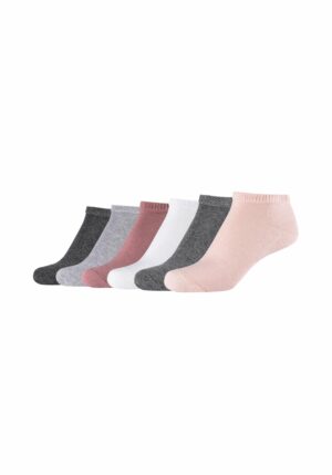 mustang Sneakersocken mit Bio-Baumwolle rosette