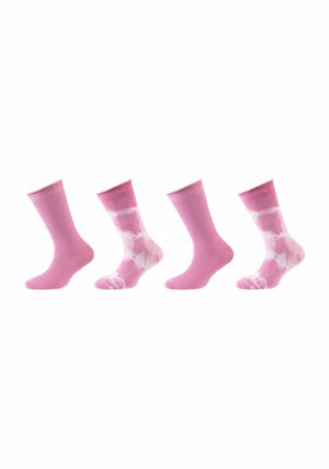 s.Oliver Kinder Socken originals Batik 4er Pack super pink