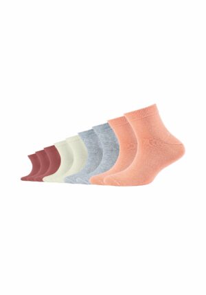 s.Oliver Kinder Kurzsocken Essentials 9er Pack peach nectar