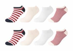 s.Oliver Sneakersocken Essentials gemustert 8er Pack faded rose