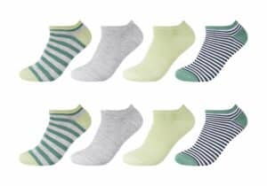 s.Oliver Sneakersocken Essentials gemustert 8er Pack sea spray