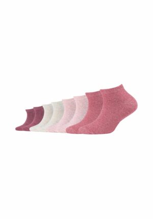 s.Oliver Kinder Sneakersocken Originals Bio-Baumwolle 8er Pack chalk pink mix