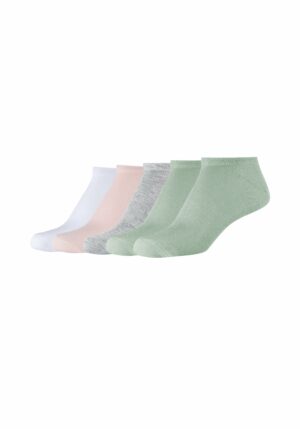 s.Oliver Sneakersocken Silky Touch 5er Pack silt green