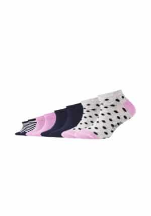 s.Oliver Kinder Sneakersocken Originals mit Bio-Baumwolle 8er Pack lavendula