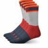 Salomon Kinder Sport Socken Cushioned 4er Pack Blue Tomato