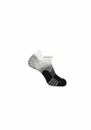 Salomon Running Sneakersocken Predict Low black/white/gold