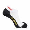 Salomon Sneaker Socken running Speedcross 1er Pack White Black