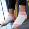 Skechers Kinder Sneakersocken Mesh Ventilation 6er Pack pink glow mix