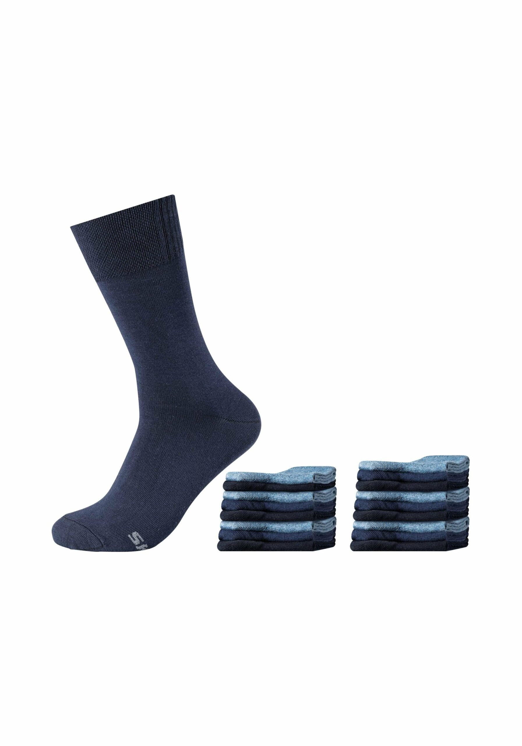 Skechers Multipack Herren Socken Casual 18er Pack blue